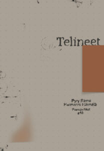 Telineet-poesiavihkon kansi.